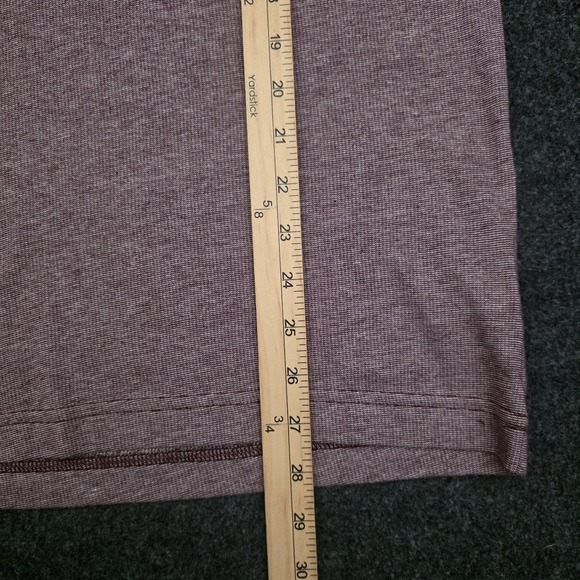 Columbia Mens Small Red Long Sleeve 1/4 Quarter Zip Pullover Sweater - Picture 4 of 7